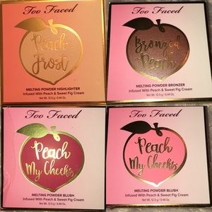 4 Brand New Too Faced Peach Products